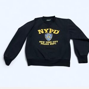 Old NYPD New York City Police Dept. Sweatshirt - Adult Small (Navy, 2013)